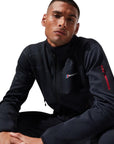 Berghaus Men's Pravitale MTN 2.0 Jacket (Grey/Black) model sitting