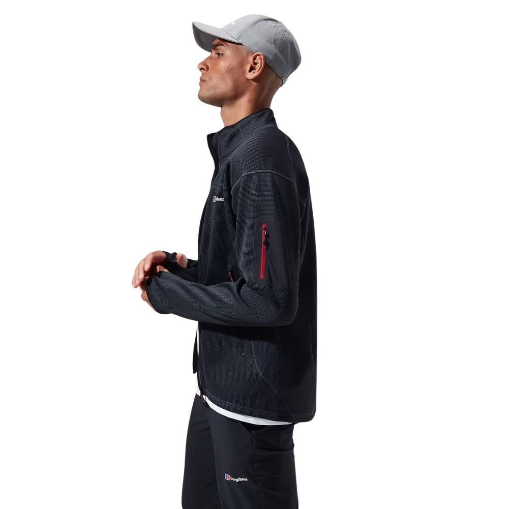 Berghaus Men's Pravitale MTN 2.0 Jacket (Grey/Black) side view