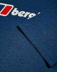 Berghaus Men's Organic Front & Back Logo Tee (Murky Marine) sleeve