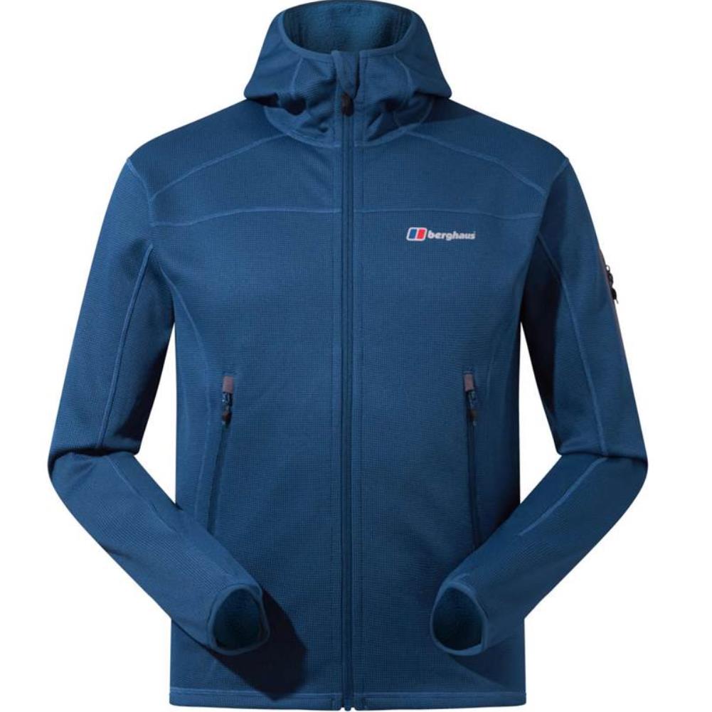 Berghaus Men's Pravitale Mountain 2.0 Hooded Jacket (Murky Marine/Hale Navy)