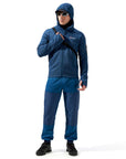 Berghaus Men's Pravitale Mountain 2.0 Hooded Jacket (Murky Marine/Hale Navy) model standing