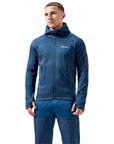 Berghaus Men's Pravitale Mountain 2.0 Hooded Jacket (Murky Marine/Hale Navy) standing hood down