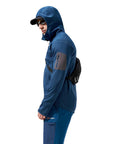 Berghaus Men's Pravitale Mountain 2.0 Hooded Jacket (Murky Marine/Hale Navy) siide angle