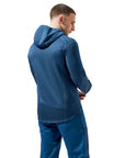 Berghaus Men's Pravitale Mountain 2.0 Hooded Jacket (Murky Marine/Hale Navy) back angle