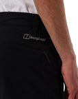 Berghaus Men's Everyday Straight Pant (Jet Black) close up view