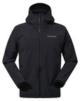 Berghaus Men's Arnaby Hooded Waterproof Jacket (Black)