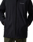 Berghaus Men's Arnaby Hooded Waterproof Jacket (Black)
