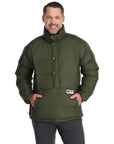 Rab Mens Kinder Smock Down Jacket (Army) model