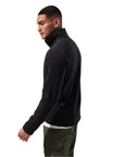 Berghaus Men's Prism Polartec Interactive Fleece Jacket (Black) side profile