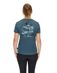 Rab Women's Tuku Ridge Tee (Orion Blue) model back