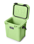 Yeti Roadie 24 Cool Box (Key Lime) open