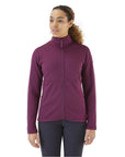 Rab Women's Geon Fleece Jacket (Eggplant) women front