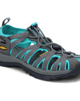 KEEN Women's Whisper Sandal - 2.5uk (Dark Shadow/Ceramic) right angle
