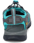 KEEN Women's Whisper Sandal - 2.5uk (Dark Shadow/Ceramic) back view