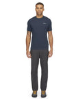 Rab Men's Crimp Elevation Tee (Tempest Blue) model