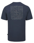 Rab Men's Crimp Elevation Tee (Tempest Blue) back