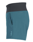 Rab Women's Momentum Shorts - 4" Inch (Marine Blue) side