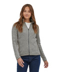 Patagonia Women's Better Sweater Fleece Jacket (Birch White) model front