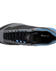 Dolomite Men's Crodarossa Tech Gore-Tex Shoe (Anthracite Grey/Blue) top view