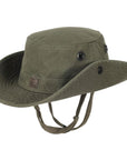 Tilley T3 Wanderer Vintage Hat (Olive) flap up