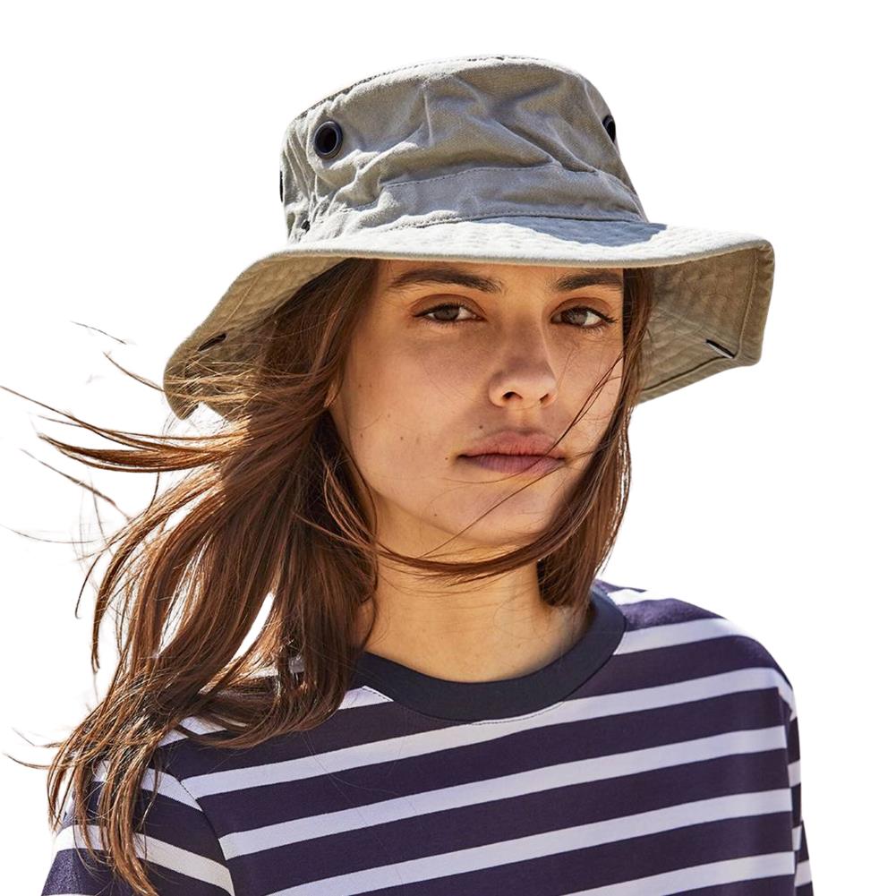 Tilley T3 Wanderer Hat (Khaki) woman