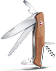 Victorinox RangerWood 55 Walnut Swiss Army Knife (Blister Pack) 'ZZ' all features