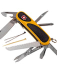 Victorinox Evogrip 18 Swiss Army Pocket Knife (Yellow/Black) all the things