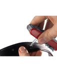 Victorinox Evogrip 18 Swiss Army Pocket Knife (Yellow/Black) hole