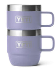 YETI Rambler 6 OZ Stackable Mug 2 Pack (Cosmic Lilac) stacked up