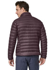 Patagonia Men's Down Sweater Jacket - L (Obsidian Plum) back