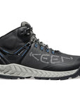 Keen Men's NXIS EVO Waterproof Boot (Magnet/Bright cobalt)