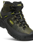 KEEN Men's Targhee III Waterproof Mid (Forest Night/Evening Primrose)