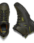 KEEN Men's Targhee III Waterproof Mid (Forest Night/Evening Primrose)