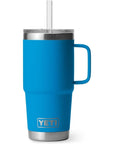Yeti Rambler 25 OZ (710 ML) Straw Mug (Big Blue Wave)