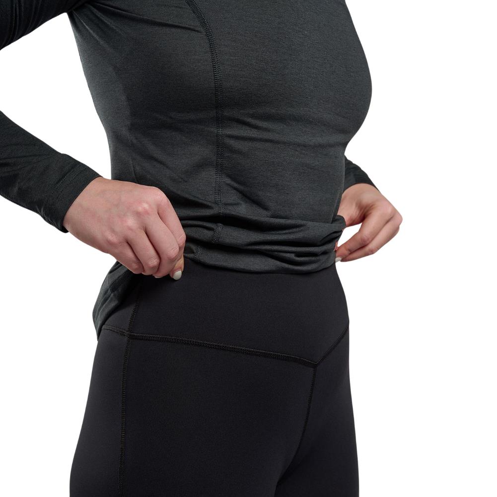Montane Women's Dart XT Thermal Long Janes (Black) pull up