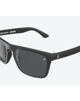 Melon Arcade Sunglasses Black - Gold icons - Photochromic Smoke dark