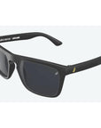 Melon Arcade Sunglasses Black - Gold icons - Photochromic Smoke darker