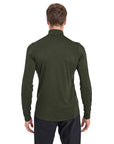 Montane Men's Dart Zip Neck T-Shirt (Oak Green) back