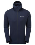 Montane Men's Fury Hooded Fleece Jacket (Eclipse Blue)