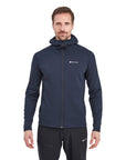Montane Men's Fury Hooded Fleece Jacket (Eclipse Blue)