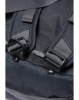 Patagonia Black Hole Duffel Bag 55L (Smoulder Blue) close up straps