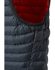 Rab Mens Cirrus Vest (Beluga) arm bit