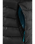 Rab Women’s Cirrus Synthetic Insulated Vest (Black)pocket