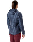 Rab Womens Cirrus Flex 2.0 Hoody (Steel) model back