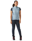 Rab Womens Cirrus Flex 2.0 Insulated Vest (Citadel) model standing