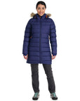 Rab Women's Deep Cover Down Parka (Patriot Blue) Full