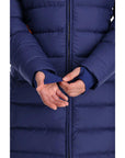 Rab Women's Deep Cover Down Parka (Patriot Blue) Handle