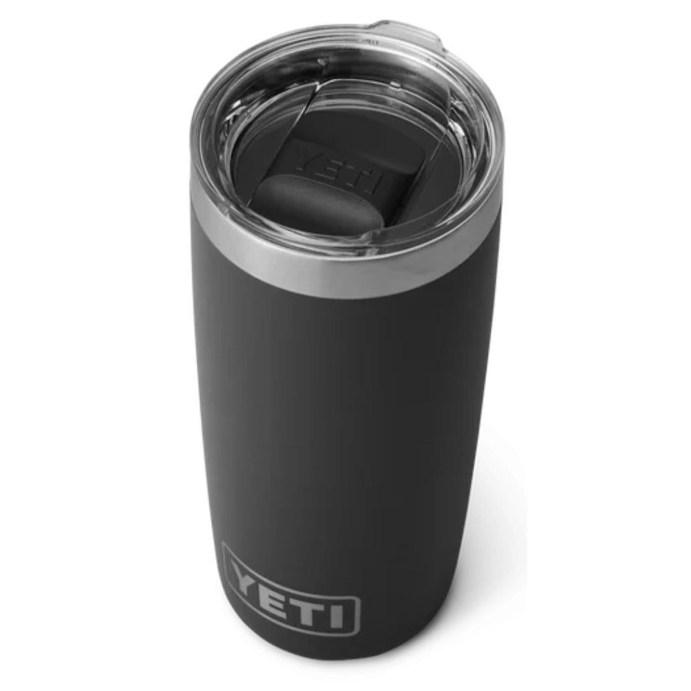 Yeti Rambler 10 OZ Tumbler (Black) top angle