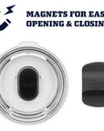 Yeti Rambler 10 OZ Tumbler (Black) magnet