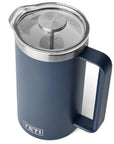 Yeti Rambler French Press 34Oz (Navy) top angle